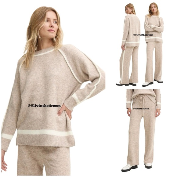 JS MILLENIUM Paris Fashion 2 PC Sweater Set O/S $120 - Picture 3 of 17